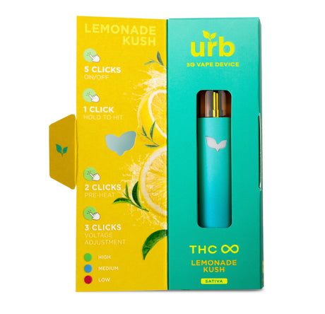 Urb THC Infinity Disposable Vape - 3G