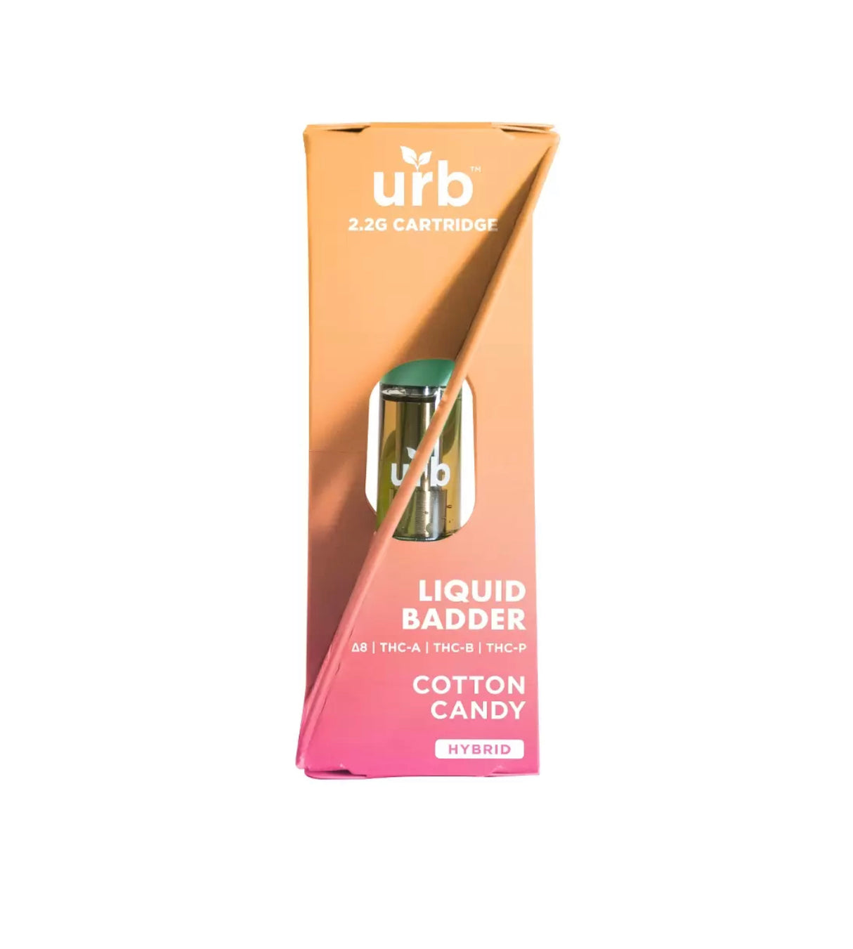 Urb THCA Liquid Badder Vape Cartridge - 2.2G