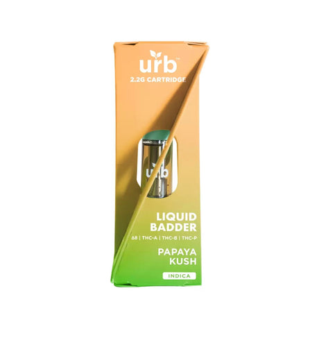 Urb THCA Liquid Badder Vape Cartridge - 2.2G