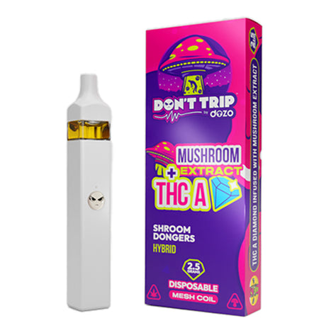 Dozo Don’t Trip Mushroom + THC-A Diamond Disposable - 2.5g