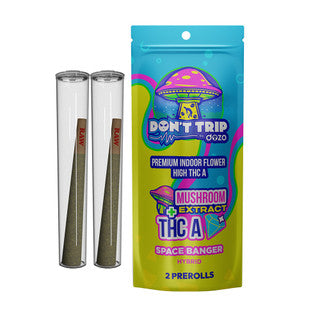 Don't Trip by Dozo Mushroom Extract + THCA Diamond Infused Prerolls