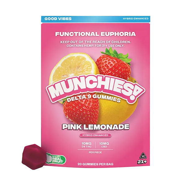 Delta Munchies Functional Euphoria Delta 9 Gummies - 400mg