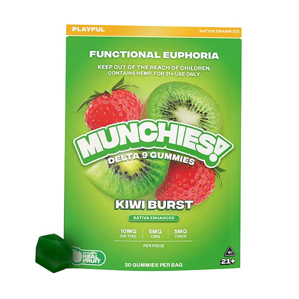 Delta Munchies Functional Euphoria Delta 9 Gummies - 400mg