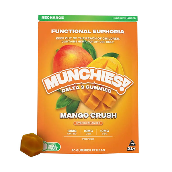 Delta Munchies Functional Euphoria Delta 9 Gummies - 400mg