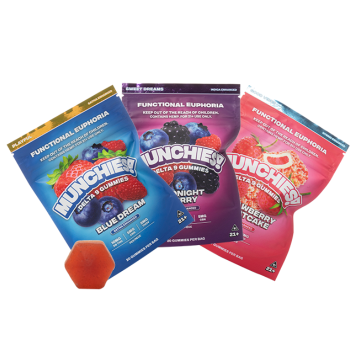 Delta Munchies Functional Euphoria Delta 9 Gummies - 400mg