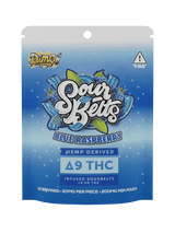 Dino Sour Belts Hemp Derived Delta 9 - 200MG