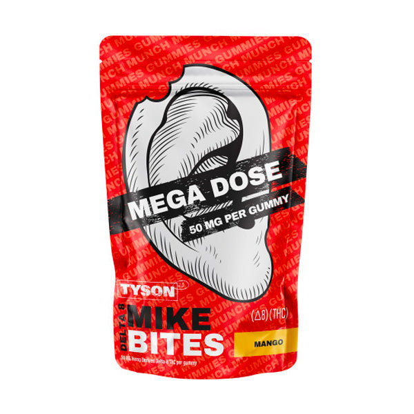 Tyson 2.0 Mike Bites Mega Dose Gummies - 1000MG