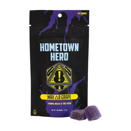 Hometown Hero Delta 8 Max Gummies - 1000MG