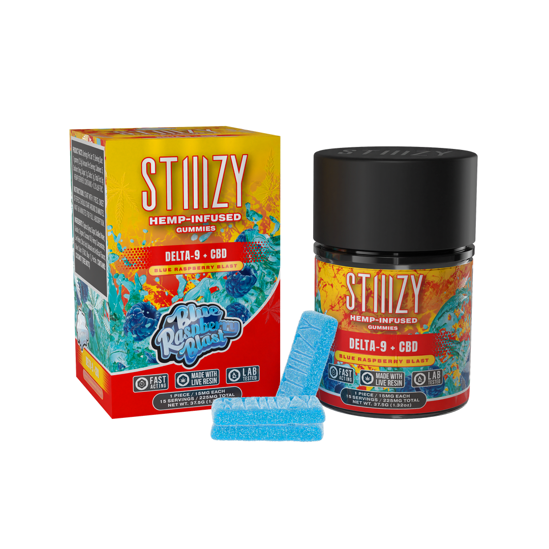 Stiiizy Delta 9 + CBD  Hemp Infused Gummies - 225MG