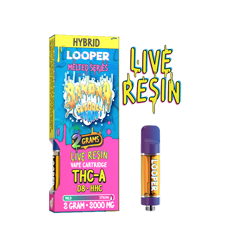 Looper Melted Series Live Resin Cartridge - 2G