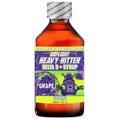 D8Flight: Heavy Hitter Delta 9 Syrup - 1000mg