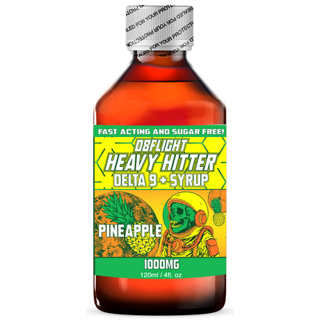 D8Flight: Heavy Hitter Delta 9 Syrup - 1000mg