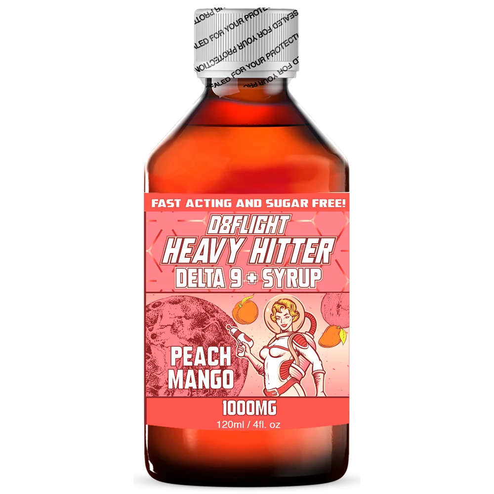 D8Flight: Heavy Hitter Delta 9 Syrup - 1000mg