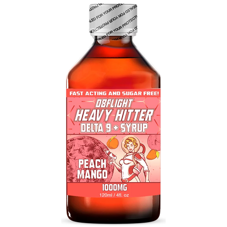 D8Flight: Heavy Hitter Delta 9 Syrup - 1000mg