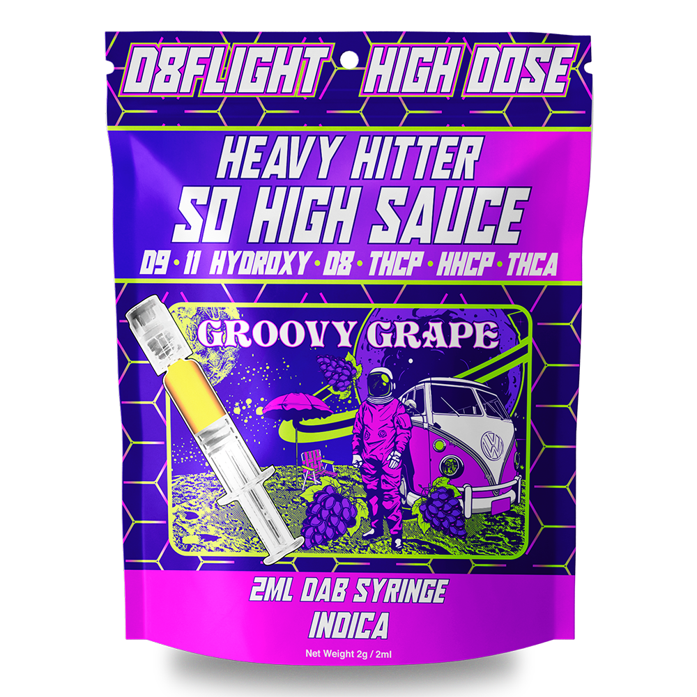 D8Flight Heavy Hitter So High Sauce Dab Syringe - 2G