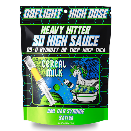 D8Flight Heavy Hitter So High Sauce Dab Syringe - 2G