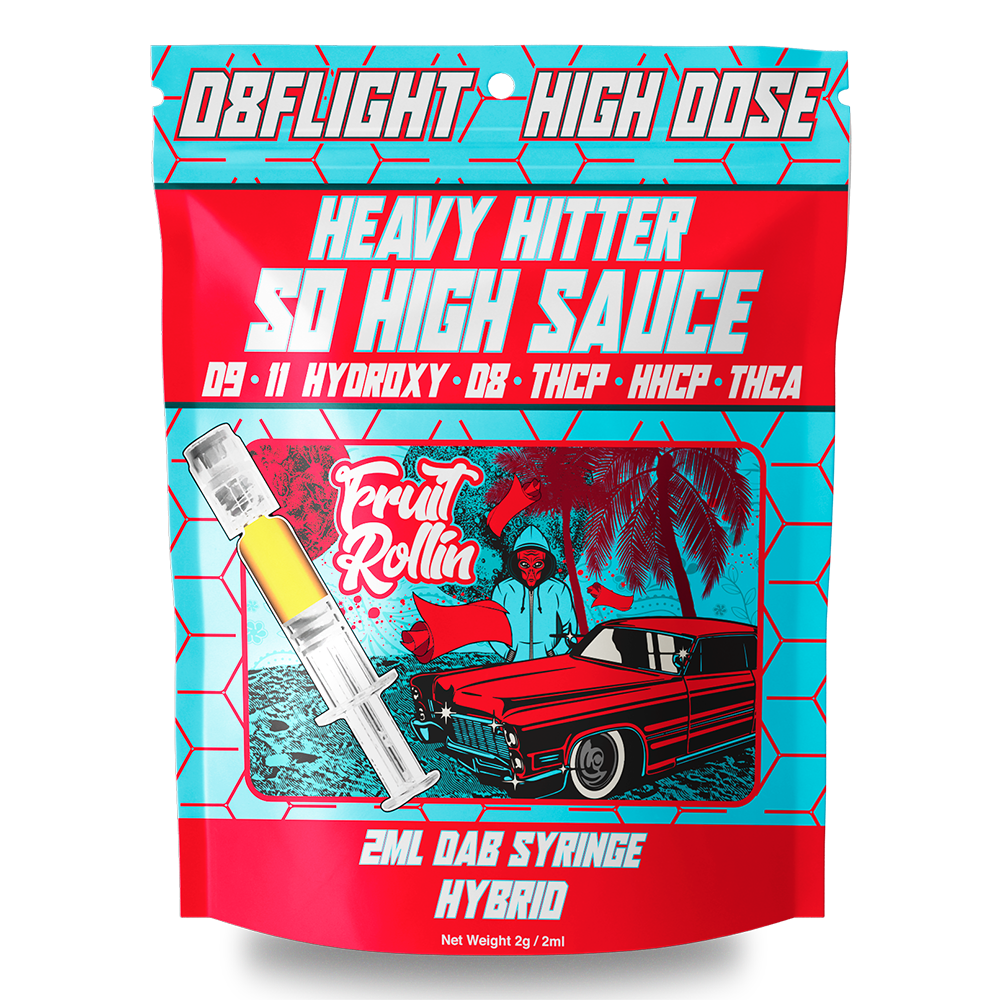 D8Flight Heavy Hitter So High Sauce Dab Syringe - 2G