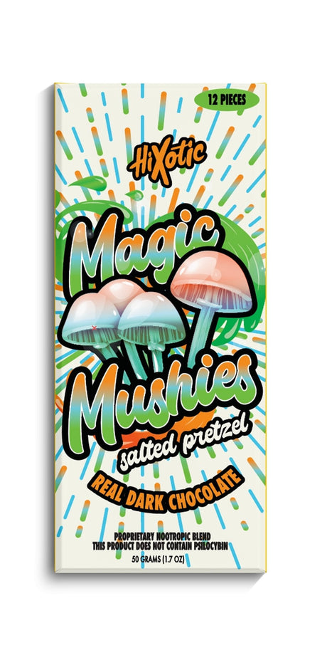 HiXotic Magic Mushies Chocolate Bar - 50G