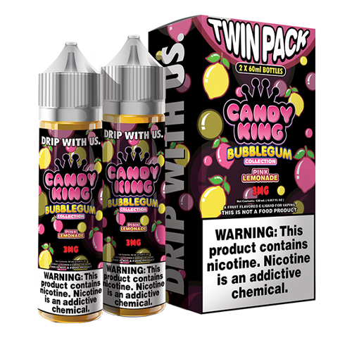 Candy King Twin Pack Bubblegum Collection E-Juice 120ML (6MG/ML) (3MG/ML)