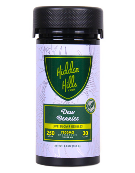 Hidden Hills Live Sugar Edibles - 7500MG