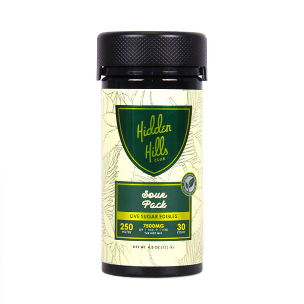 Hidden Hills Live Sugar Edibles - 7500MG