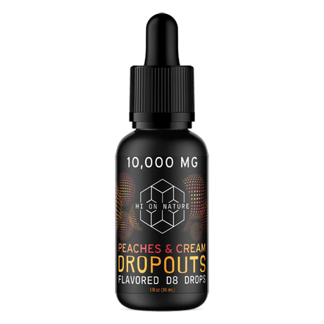 Hi On Nature: Dropouts Delta-8 Tincture - 30ml, 10,000mg