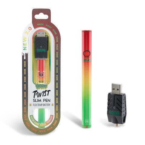 Ooze Twist Slim Pen 2.0 FlexTemp Battery