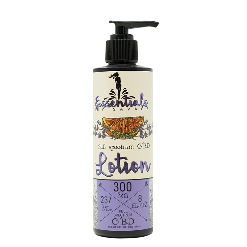 Essentials by Savage Lavender Citrus Full Spectrum CBD Lotion