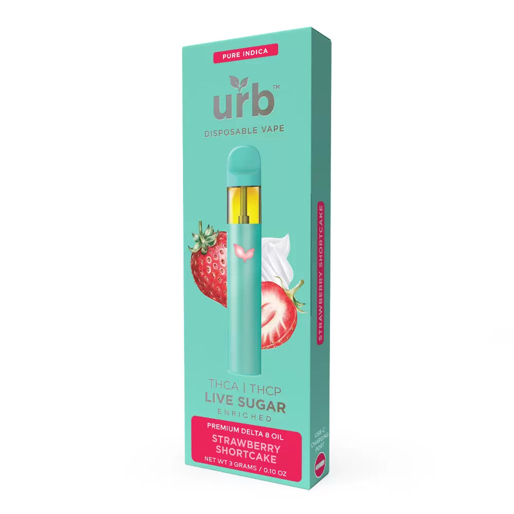 Urb THCA | THCP Live Sugar Enriched Disposable - 3G