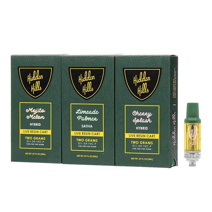 Hidden Hills Live Resin Cartridge - 2G