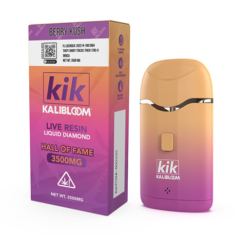 Kalibloom Kik Hall Of Fame Liquid Diamond Disposable - 3.5g