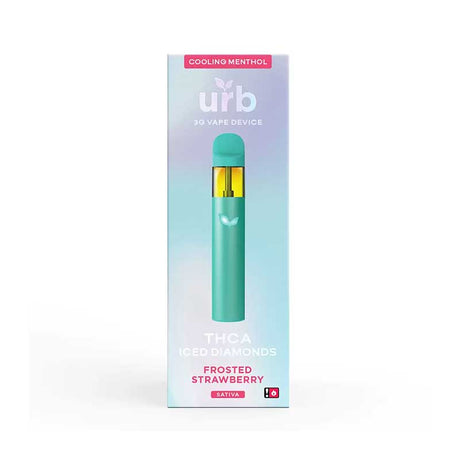 Urb THCA Iced Diamonds Cooling Menthol Disposable - 3g