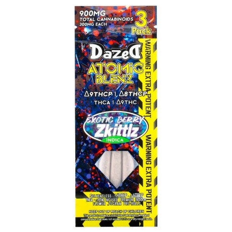 Dazed Atomic Blenz Pre-Rolls - 900MG