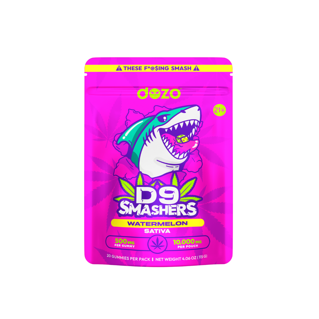 Dozo D9 Smashers Gummies - 10,000MG