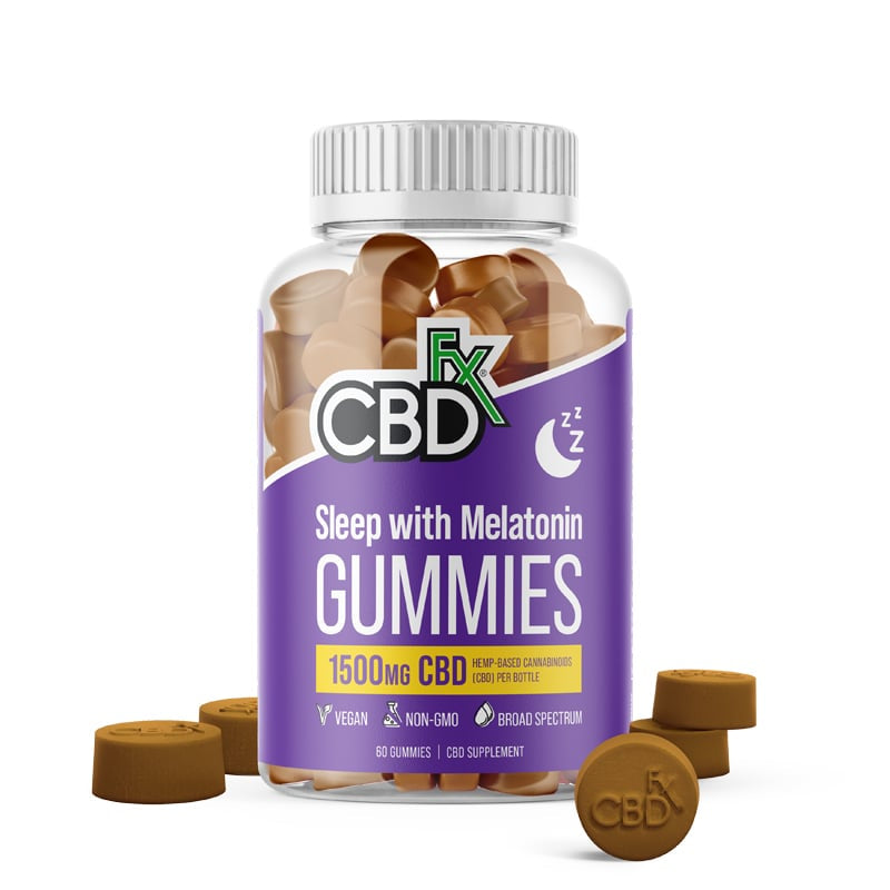 CBDfx 60 Gummies - 1500MG