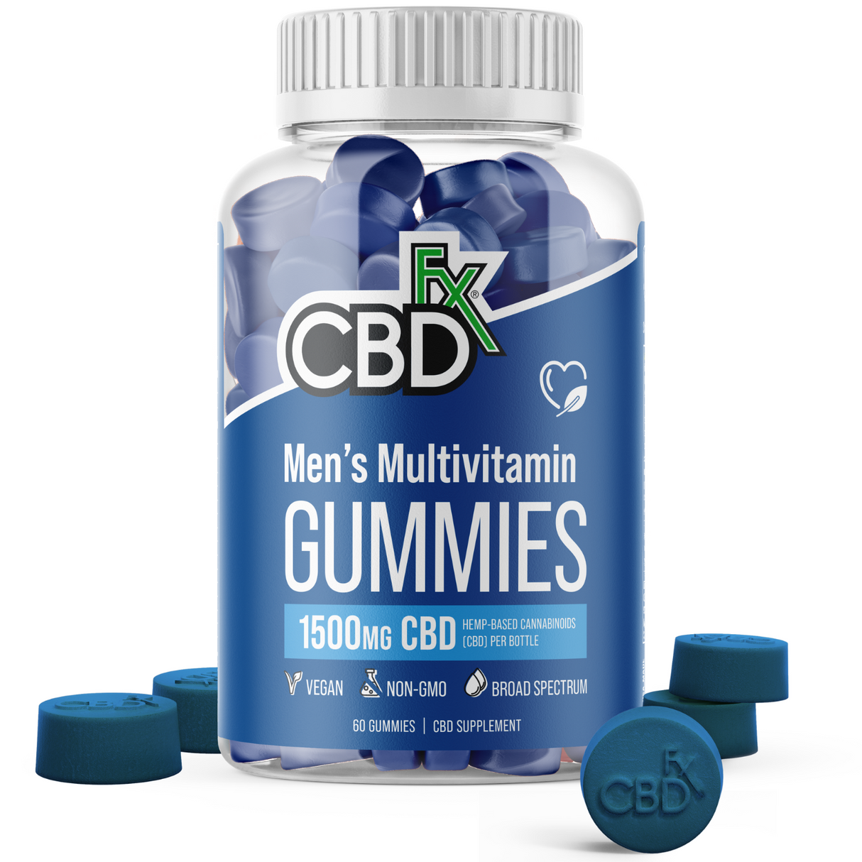 CBDfx 60 Gummies - 1500MG