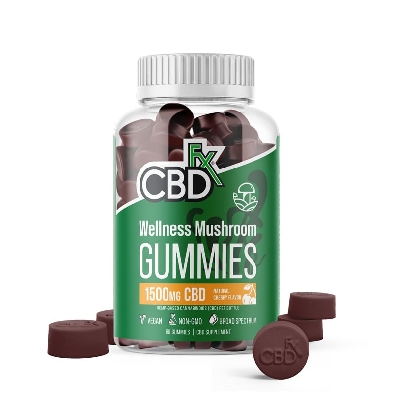 CBDfx 60 Gummies - 1500MG