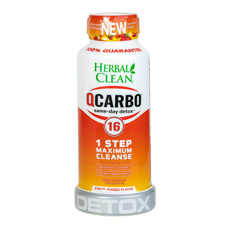 Herbal Clean Qcarbo Same Day Detox 16 FL OZ