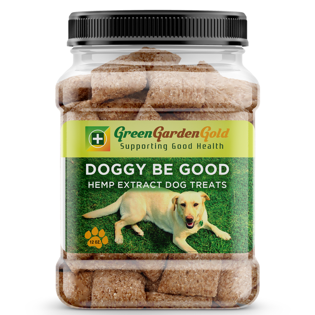 Green Garden Gold Doggy Be Good Hemp Extract Dog Treats