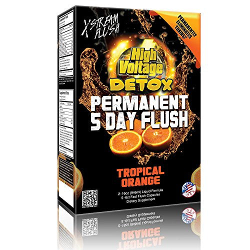 High Voltage Detox Permanent 5 Day Flush - 2/16oz (946ml)