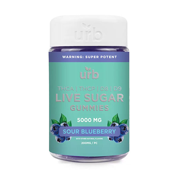 Urb THCA | THCP | D8 | D9 Live Sugar Gummies - 5000MG