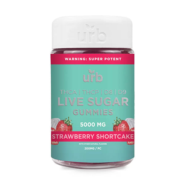 Urb THCA | THCP | D8 | D9 Live Sugar Gummies - 5000MG