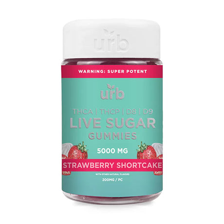 Urb THCA | THCP | D8 | D9 Live Sugar Gummies - 5000MG