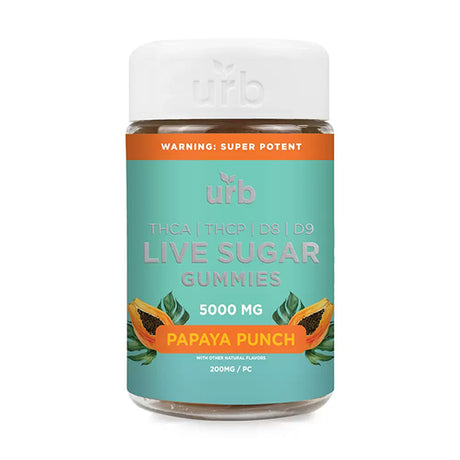 Urb THCA | THCP | D8 | D9 Live Sugar Gummies - 5000MG