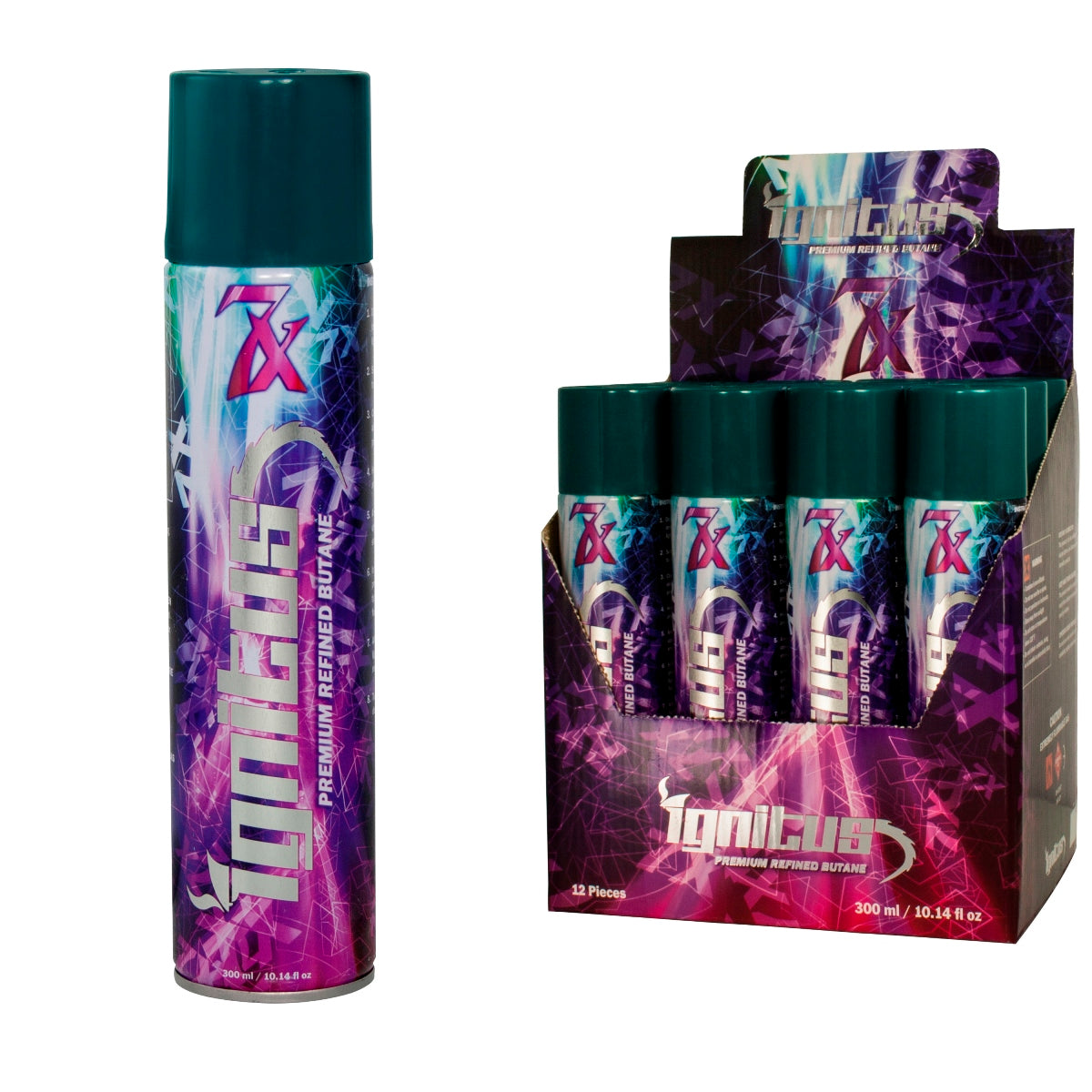 Ignitus 7x Premium Butane Refined – 300ml