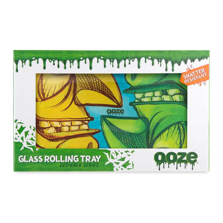 Ooze Glass Rolling Tray Designer Series Medium - Shatter Resistant