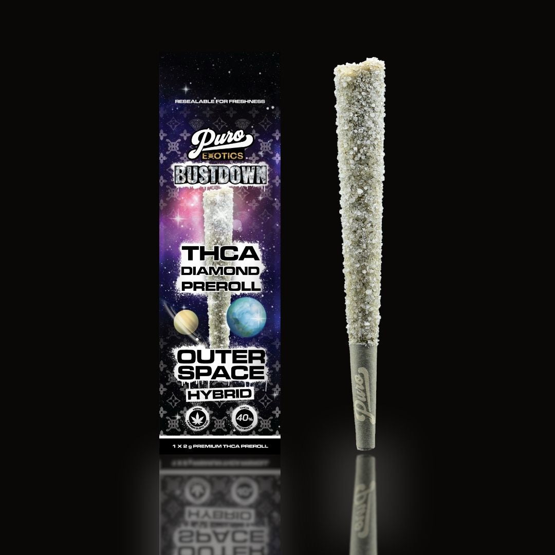 Puro Exotics BustDown THC-A Diamond Preroll - 2g