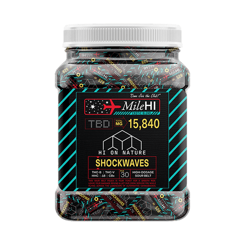 Hi On Nature Mile HI Blend Shockwaves Gummy - 528mg