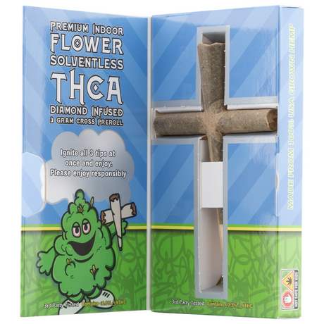 Dazed Limited Edition THCA Cross Joint - 3G