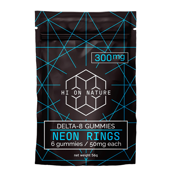 Hi On Nature Delta-8 Gummies - 300MG